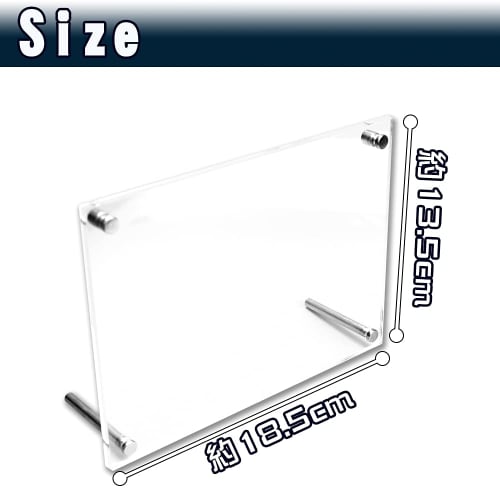 Acrylic Display Stands for Trading Cards, Easy To Assemble, Easy To Display, Easy To Use, Clear (Set of 4)