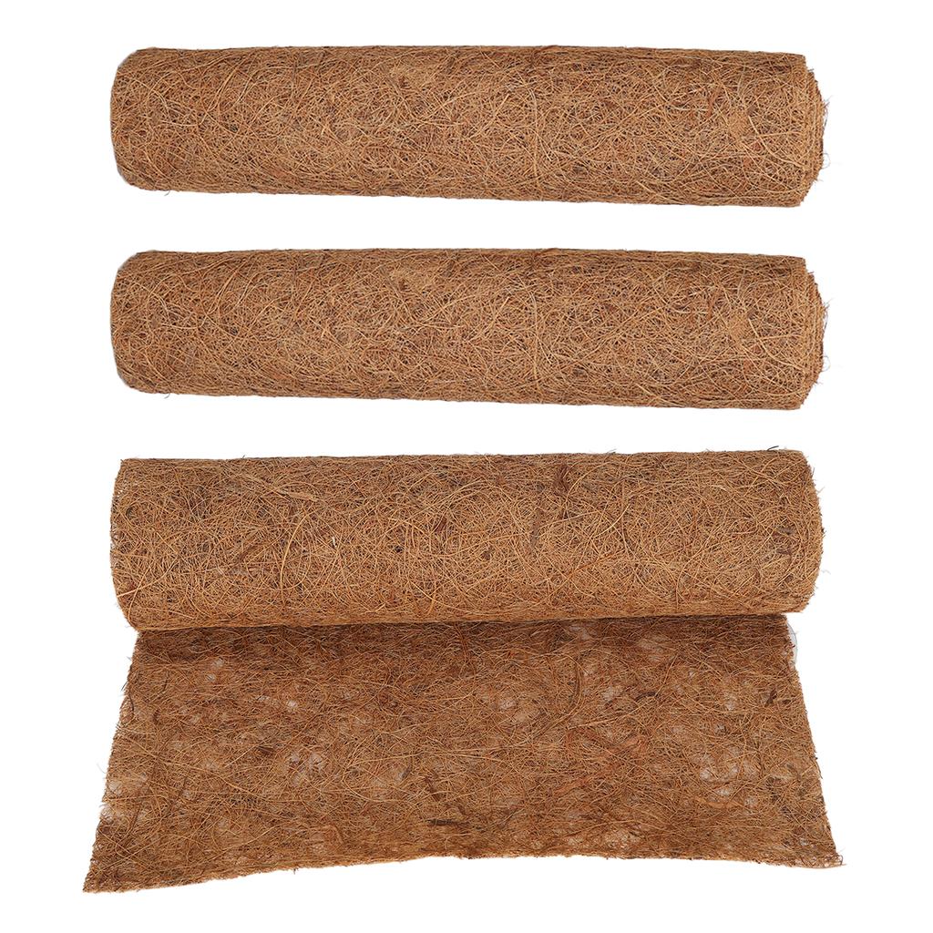 Coconut Mat Sturdy and Thick Coconut Liner Sheet for Garden Decoration Insulation Flowerpot Basket Liner Pet Bed Pad
