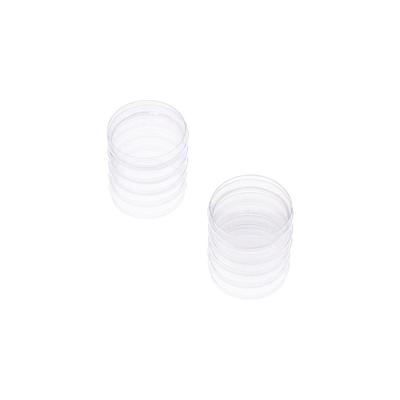 Boîtes de Pétri 90x15mm 55x15mm avec Couvercles Boîte de Pétri Transparente Boîtes de Pétri Stériles Boîte de Culture de Bactéries