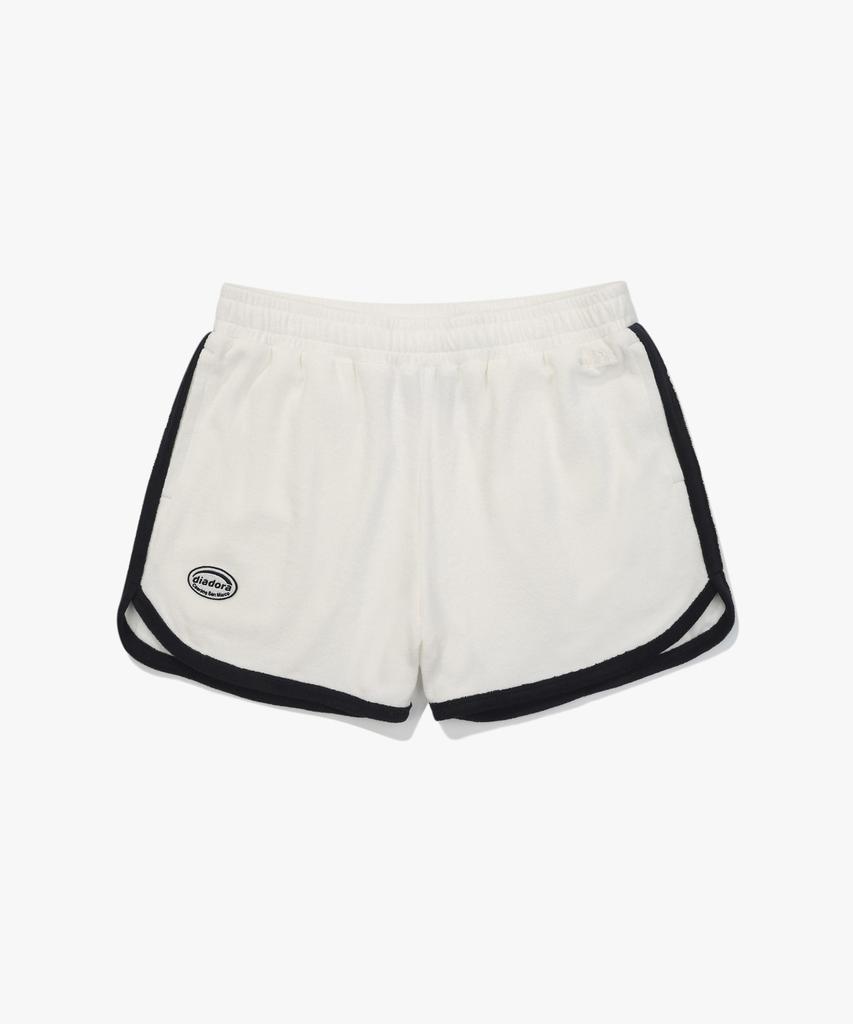 diadora Dolphin Terry Three-Quarter Length Pants White