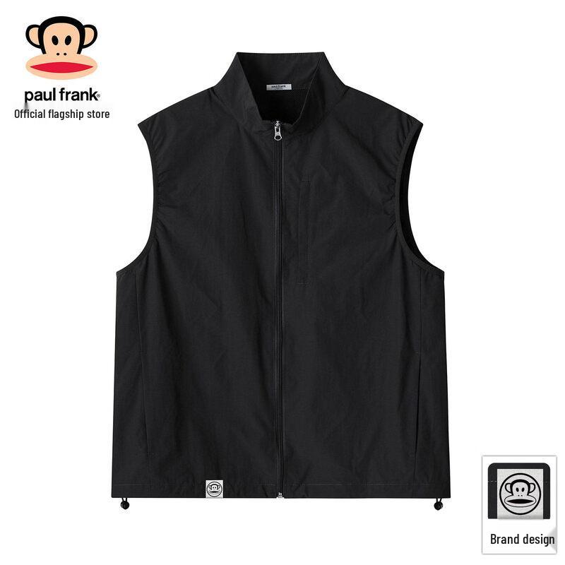 Paul Frank Men s Summer Thin Outdoor Work Vest 4XL чёрный