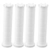 12pcs Shower Head Filter Element PP Cotton White Bath Accessories for Detachable Hydro Shower Head Set