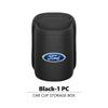Car Door Cup Holder Hang Drink Storage Box Accessorie For Ford Focus mk2 mk3 mk4 Fiesta Ranger Mondeo S-MAX Kuga  rr8