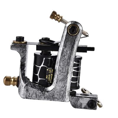 10 Wraps Professional Alloy Tattoo Machine Copper Coils Shader Tattoo Machine Gun