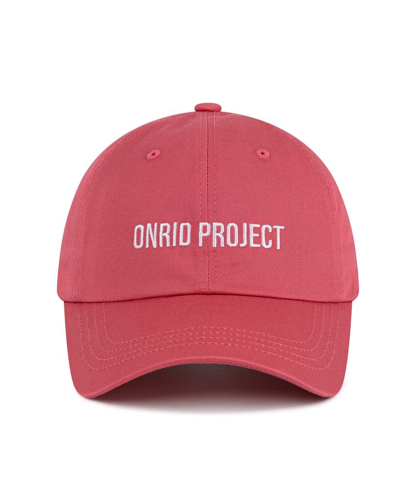 ONRIDPROJECT Essential Logo Ball Cap - Pink