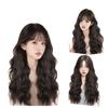 Upgraded Large Scalp Wig: Natural, Traceless Water Wave, Free Parting, No Hairnet Needed