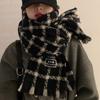 Qiandongge Scarf Women's Winter New Versatile Korean Version of Advanced Sense Thickened Warm Scarf Student Couple Tide