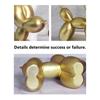 1pc Handmade Resin Balloon Dog Statue Ornament - Cute White Animal Sculptures for Home Decoration and Valentine's Day Gifts, Bir
