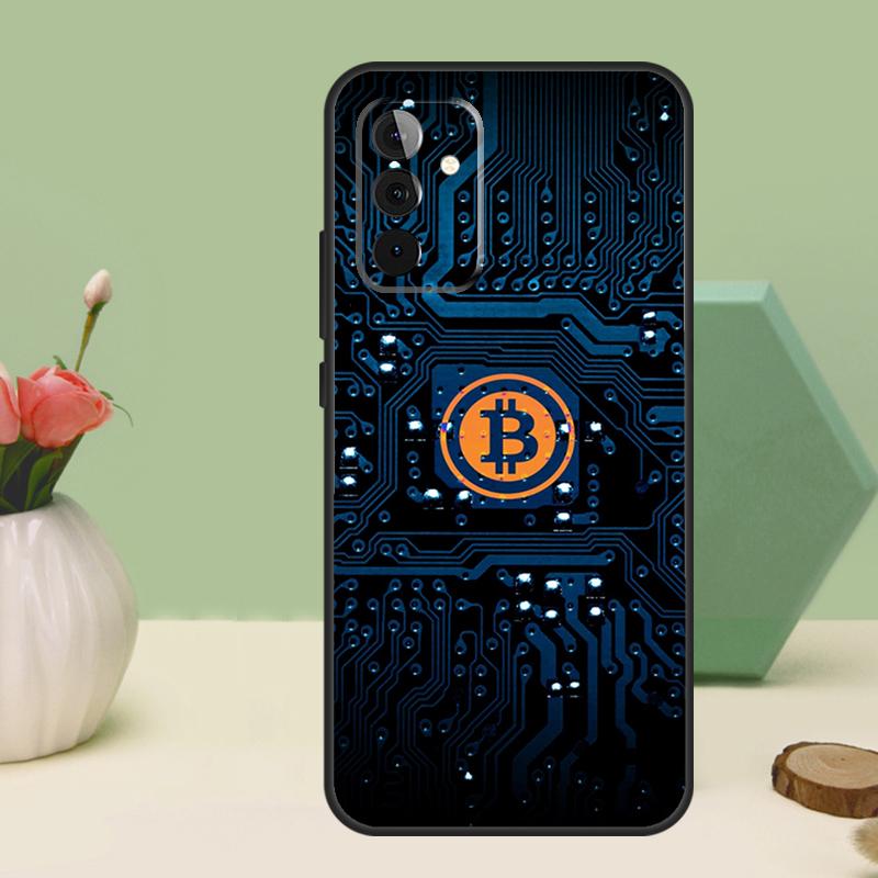 Bitcoin Coins Funny For Samsung Galaxy A26 A54 A34 A14 A52 A32 A12 A13 A33 A53 A15 A16 A36 A56 A06 A35 A55 Case