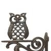 American Owl Cast Iron Bell - Perfect for Garden, Courtyard, Wall Decor, and Creative Home or Inn Accessories Home Decor