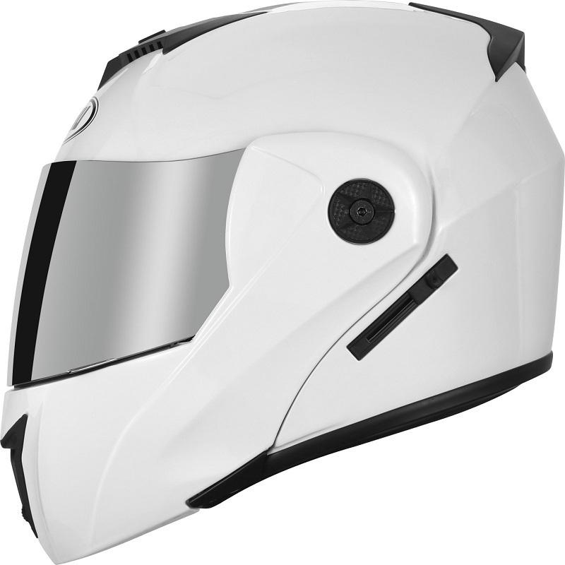 Safety Motorcycle Helmet DOT Flip Up Double Lens Unisex Helmet With Visor Cross Section Helmet Modular Flip Helm