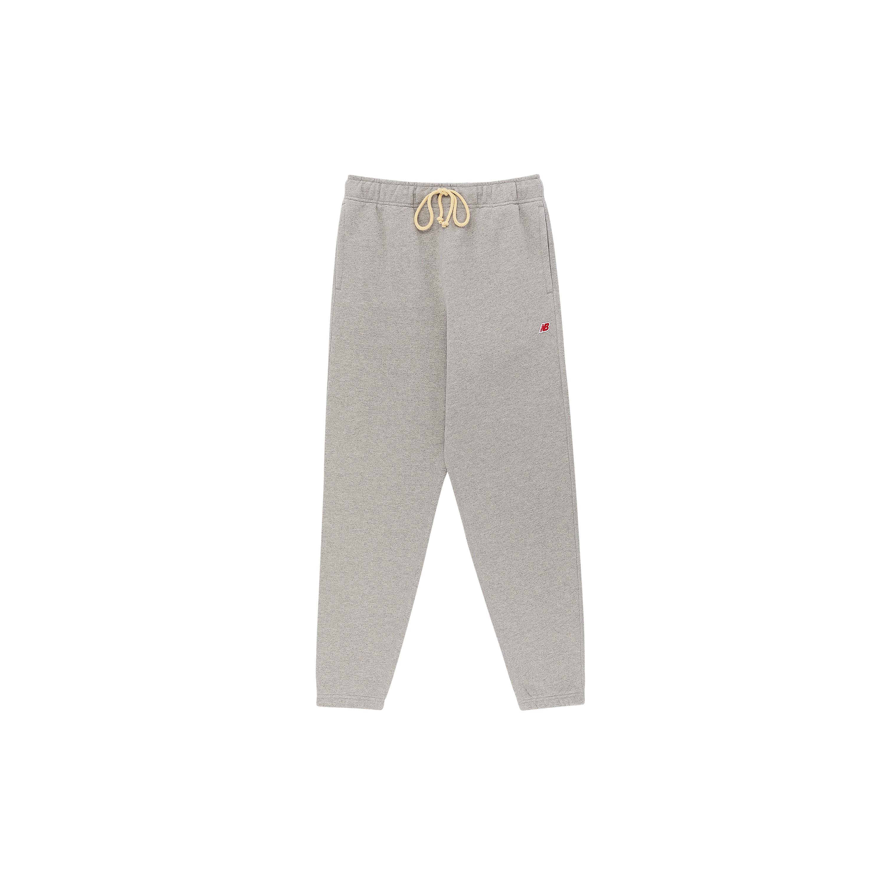 New Balance MADE in USA Core Sweatpants Asia Sizing  Grey  Unisex MP21547-AG S