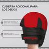 Boxing Gloves Curved Muay Thai MMA Pads For Training Karate Taekwondo Kickboxing Red