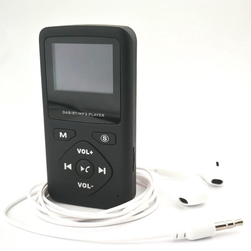 LCD isplay   igital FM Radio Lanyard Portable igital FM Radio -compatible 4.0 Earphone MP3 Radio