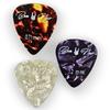 BONNOW Guitar Teardrop with Case and 2 Pick for Guitar Suitable for Acoustic and Electric Colors are Picks, 15-Piece Set, Celluloid, Shape,