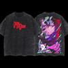 Dandadan Momo Ayase Okarun Abbigliamento Stampato Uomo Donna Magliette in Cotone Lavato Anime Vintage Maglietta Manica Corta Larga Streetwear