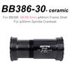 ZTTO BB386 Press Fit Bicycle Bottom Bracket And Install Tool Steel Ceramic Bearing 24 30mm MTB Road Bike BB DUB GXP Crankset