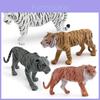 Wild Animal Tiger Model For Kids Educational Decor Pvc Static Figurine