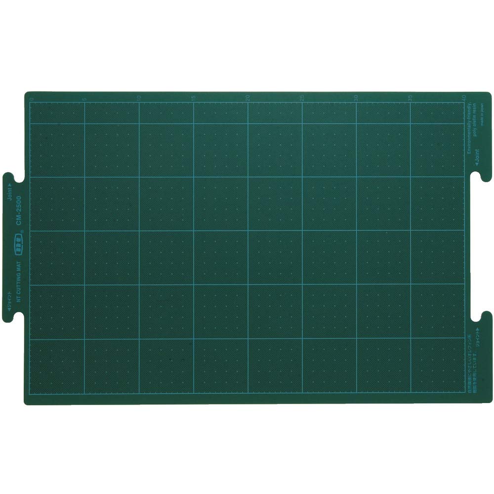 

NT Cutter Mat, Joint Type, Eco-Friendly, Olefin, Small, Green, CM-2500