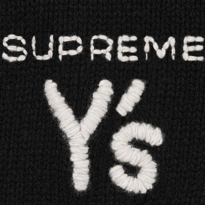 Supreme Y's by Yohji Yamamoto Sweater Black
