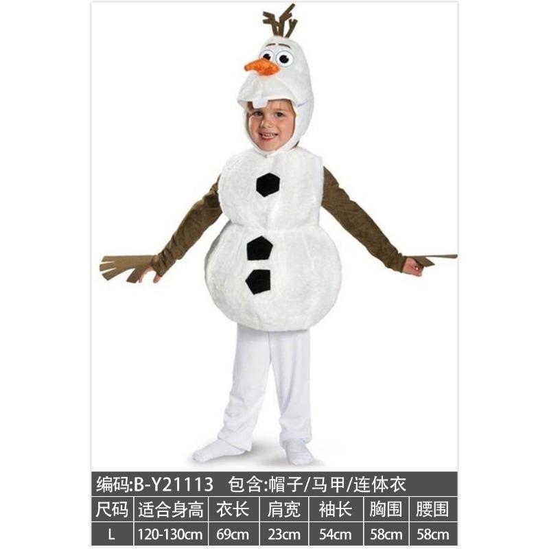 

Frozen Snow Treasure Costume Children s Men s and Women s Snowman onesies Play Costumes Christmas Party Costumes No specification