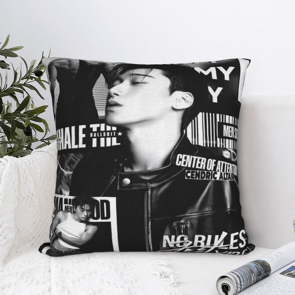 New Style Car choi san bad ateezs Decorations Pillowcase Accessories Pillow Covers Zipper Multiple Sizes