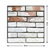 1/12Pcs 3D Wall Sticker Brick Grain Pattern Water-Repellent Self-Adhesive Wall Paper Bathroom Wall Decals 30X30Cm Pegatinas Pared
