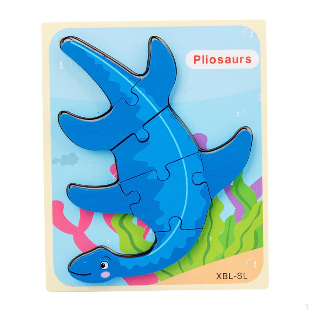 Wooden Interesting Puzzle Dinosaur
