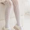 Summer Fashion Girls Tights Nylon Breathable Mesh White Black Children Princess Pantyhose Elasticity Leggings For 3-12Y