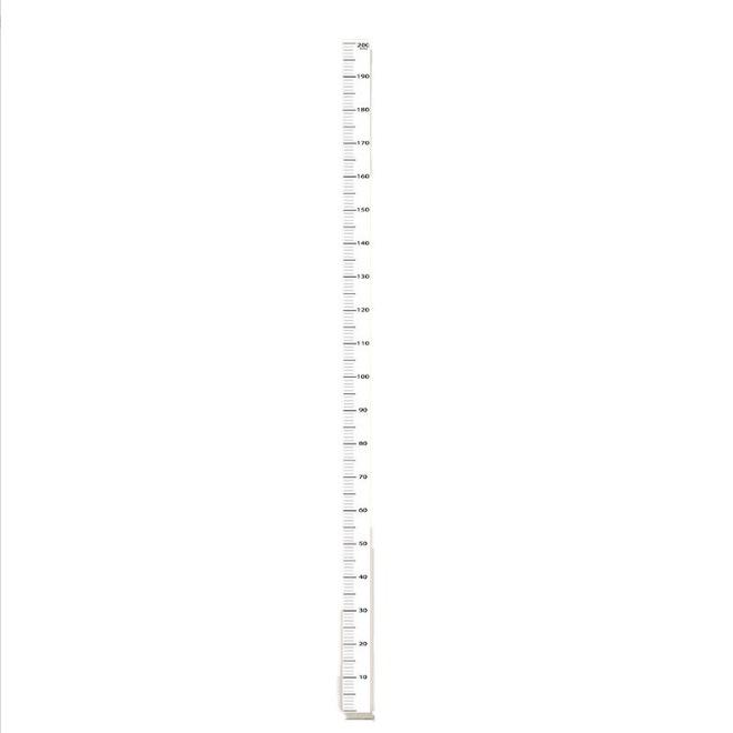 Transparent Removable Wall Height Chart for Kids - Accurate and Damage-Free Measurement