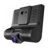Car Black Box 4.0 Inch IPS Screen 3 Lens Dual Lens Car Video Recorder DVR Car Camera Dash Cam with Rearview Camera