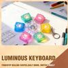 Cat Paw Keycap Keychain Mechanical Keyboard Fidget Spinner Stress Relief Cute Keyring for Office Desk Anxiety Gift