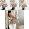 Stylish Urban Chic Woven Handbag 2023 Trendy Soft Woolen Mini Bag For Women