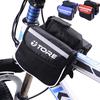 Bike Cycling Bicycle Frame Pannier Saddle Front Tube Bag Double Sides Bags