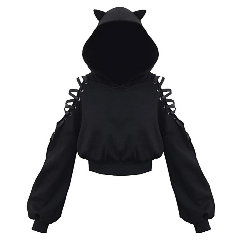 Buy Women S Cat Ear Hoodie Pullover Long Sleeve Hooded Sweatshirt Cute Blouse At Affordable Prices Free Shipping Real Reviews With Photos Joom