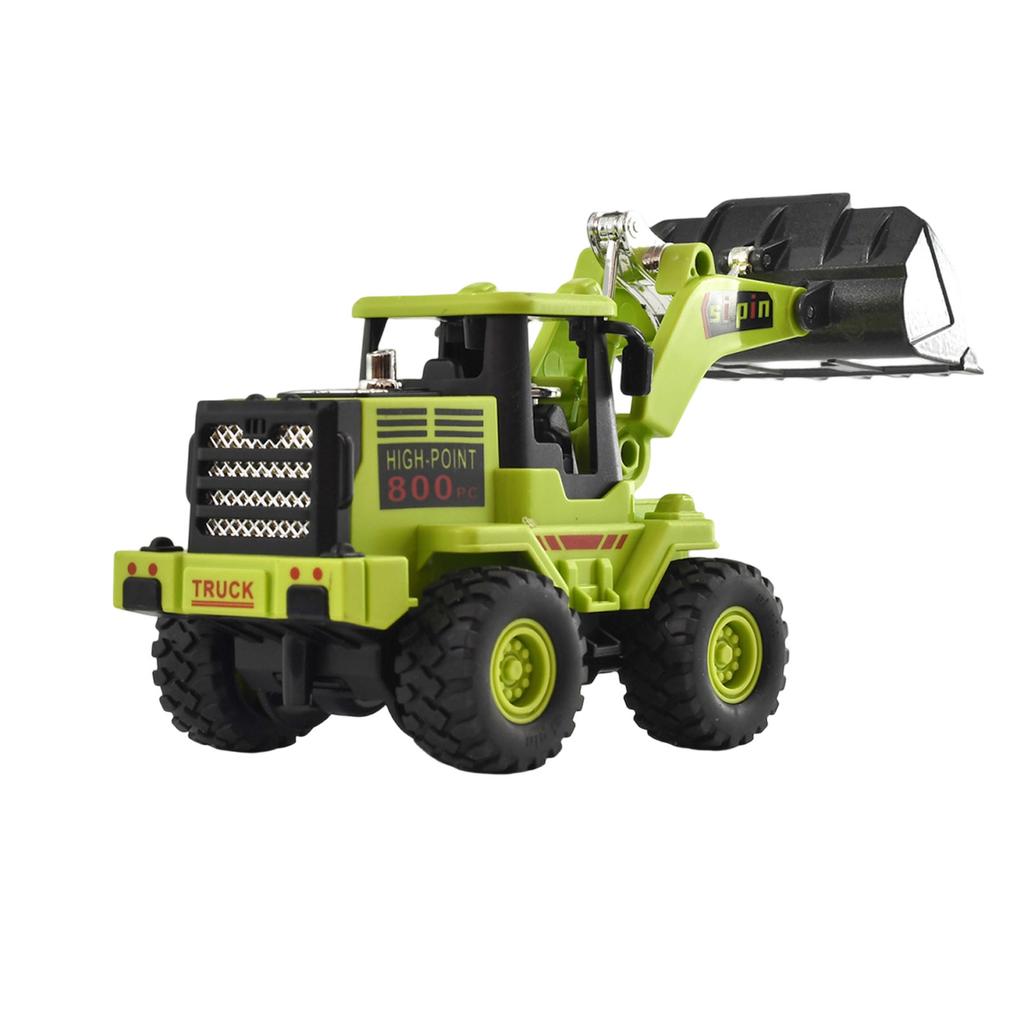Simulation Alloy Excavator Children's Excavator Engineering Vehicle Toy Boy Baby Bulldozer Toy Car