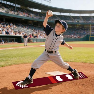 1pc Baseball Training Mat Softball Practice Pad Baseball Hitting Mat Baseball Training Supplies Non-Slip Softball Trainer Mat