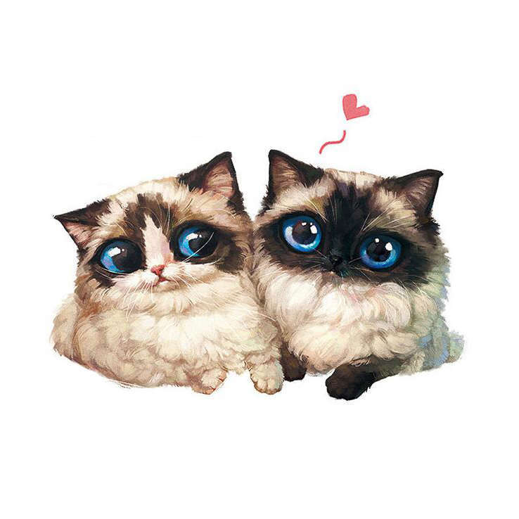 Cartoonish Cute Animal Patterns Digital Printing Short Plush Pillow Covers For Car Sofa Office Cushion Cover Home Goods