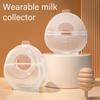 Easy Cleaning Silicone Milk Saver for Breastfeeding, Comfortable Leak Proof 100ml Capacity Milk Collector Wearable