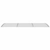 VidaXL Door Awning, Solar Canopy with Support, Rain Protection Shelter, Awning Shelter Entrance Door Patio, 300x100 153572