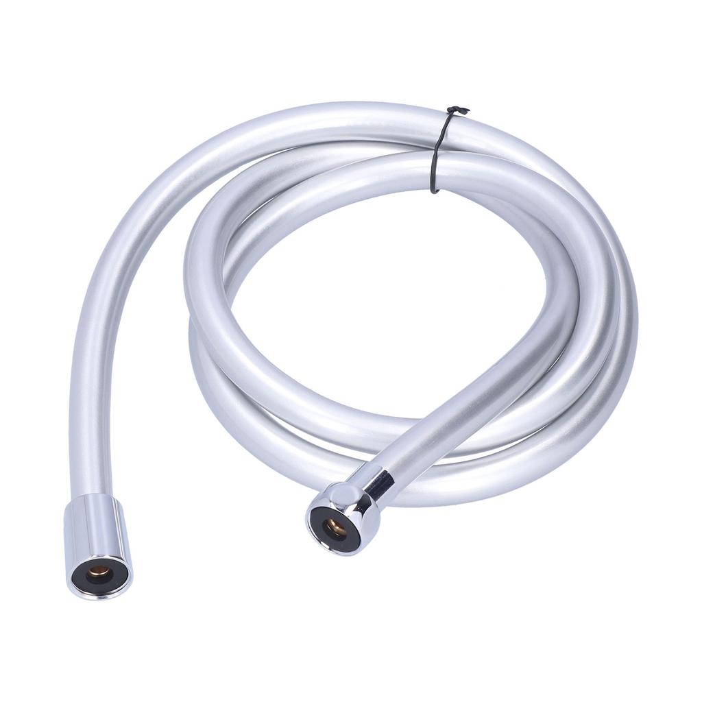 PVC Sprchová hadice 1,5 m Hadice ke sprchové hlavici Hadice k ohřívači vody Hladká Proti výbuchu Stříbrná do koupelny