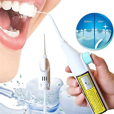 Flujo de Potencia Enjuague Bucal Limpieza de Manchas Aparatos Dentales Cepillos de Dientes Manuales Limpiadores Dentales Irrigadores Bucales Portátiles