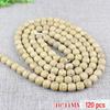Golden Yellow Star Moon Bodhi Beads Bracelet - 108 Beads Rosary, Hainan Traditional Material