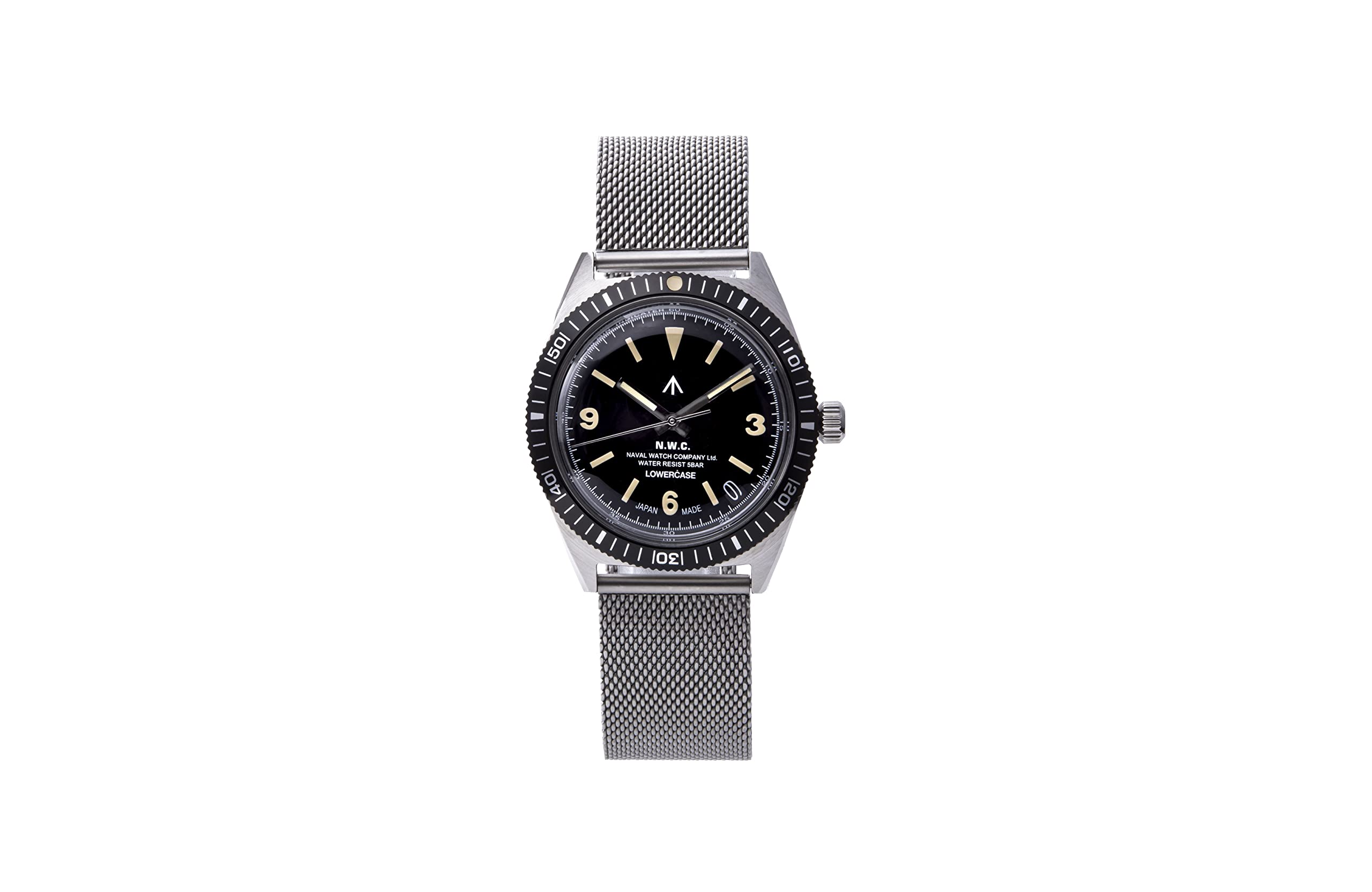 

NAVAL WATCH Produced by Black Mesh Metal Strap LOWERCASE:FRXB001 dial/Quartz