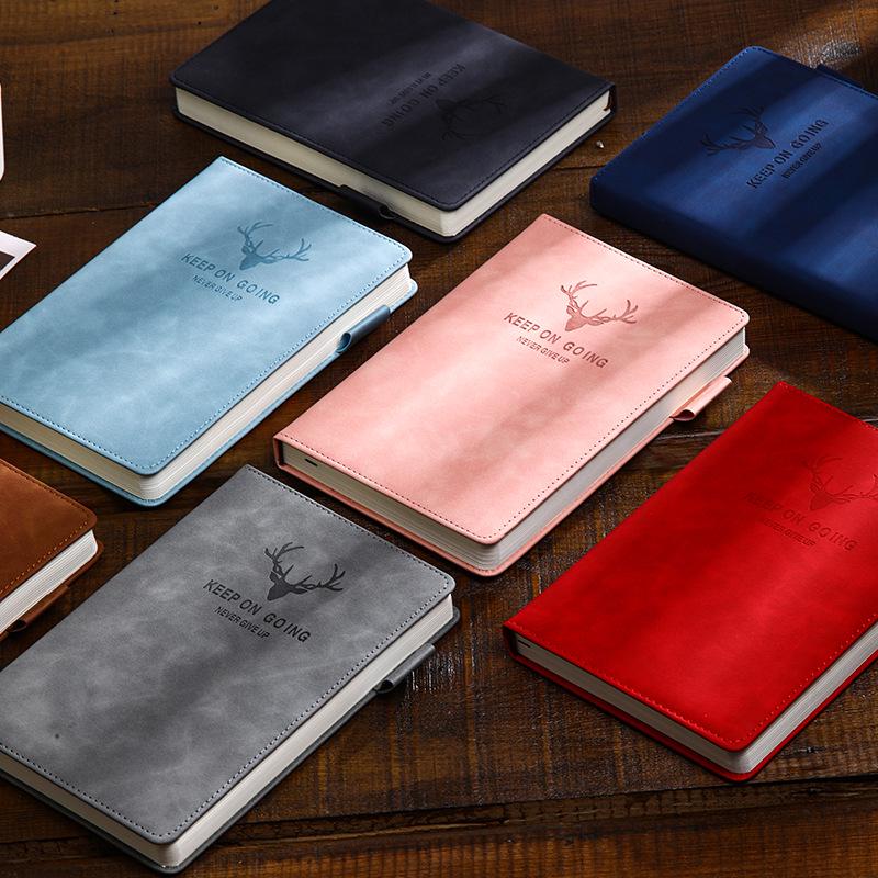 Business & Student A5 Thick Notebook Journal for Meetings & Diary Use