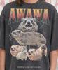Awawa Screaming Rock Hyrax Comfort Colors® Tshirt, African Wildlife Cape Hyrax Vintage Bootleg Retro Aesthetic Nature Animal Lover Tee
