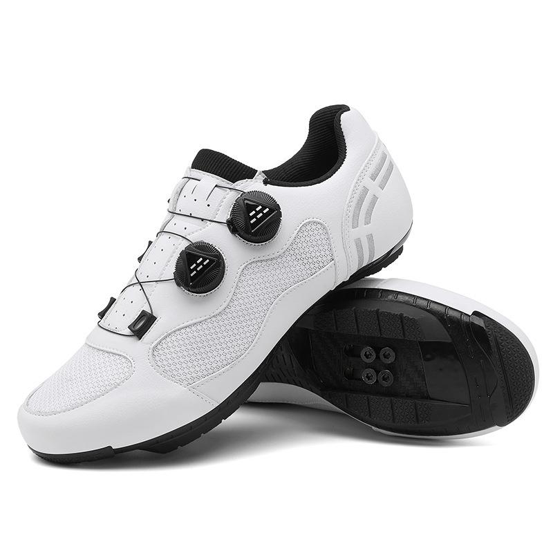 Breathable bicycle shoes cycling shoes men's and women's road bike lock shoes mountain power shoes breathable cycling shoes