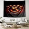 Galatasaray Football Club Emblem Tapestry Room Decoration Wall Hanging for Living Room Bedroom, Dormitory, Birthday and Christmas Gifts