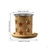Incense Burner Decoration Desk Valentine's Day Gift Holder Ornament for Dining Room Office