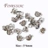 50Pcs/Lots Ear Locking For Studs Earing Plug 14K Gold Plated Earring Backs Stopper Supplies For Jewelry,DIY Earring Accessories